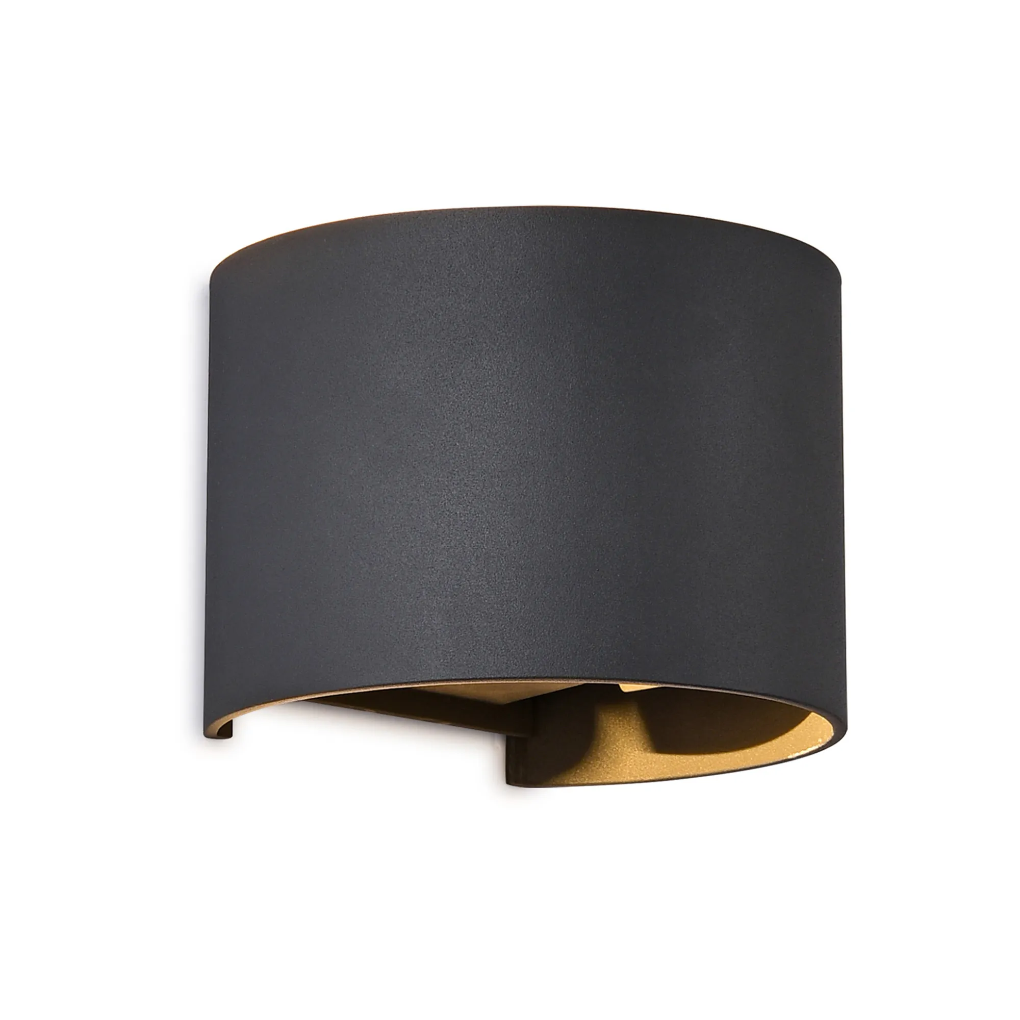 Davos Dark Grey Exterior Lights Mantra Fusion Directional Wall Lights